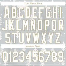 Load image into Gallery viewer, Custom Gray White-Old Gold Christmas 3D Performance T-Shirt