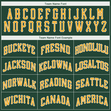 Load image into Gallery viewer, Custom Green Gold-White Performance T-Shirt