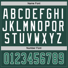Load image into Gallery viewer, Custom Green Kelly Green-White Hockey Jersey