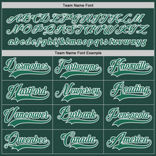 Load image into Gallery viewer, Custom Green Kelly Green-White Hockey Jersey