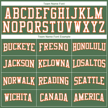 Load image into Gallery viewer, Custom Stitched Green White-Orange 3D Pattern Design Sports Pullover Sweatshirt Hoodie