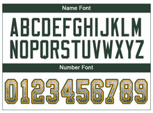 Load image into Gallery viewer, Custom White Green-Gold Drift Fashion Football Jersey