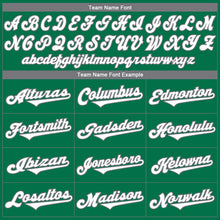 Load image into Gallery viewer, Custom Kelly Green White-Gray Authentic St. Patrick's Day Baseball Jersey