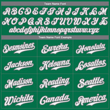 Load image into Gallery viewer, Custom Kelly Green White-Gray Authentic St. Patrick's Day Baseball Jersey
