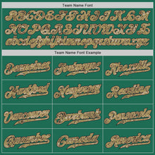 Load image into Gallery viewer, Custom Kelly Green Camo-Black Authentic Throwback Basketball Jersey