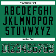 Load image into Gallery viewer, Custom Kelly Green Black-White Authentic Drift Fashion Baseball Jersey