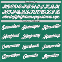 Load image into Gallery viewer, Custom Stitched Kelly Green White-Gray Sports Pullover Sweatshirt Hoodie