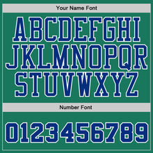 Load image into Gallery viewer, Custom Stitched Kelly Green Royal-White Sports Pullover Sweatshirt Hoodie