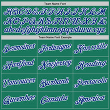 Load image into Gallery viewer, Custom Stitched Kelly Green Royal-White Sports Pullover Sweatshirt Hoodie