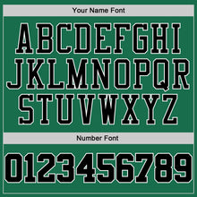 Load image into Gallery viewer, Custom Kelly Green Black-White Performance T-Shirt
