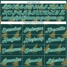 Load image into Gallery viewer, Custom Stitched Kelly Green Kelly Green-White Christmas 3D Sports Pullover Sweatshirt Hoodie