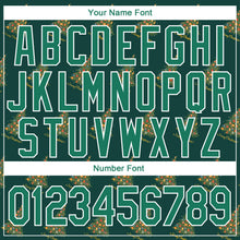 Load image into Gallery viewer, Custom Stitched Kelly Green Kelly Green-White Christmas 3D Sports Pullover Sweatshirt Hoodie