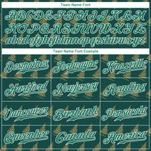Load image into Gallery viewer, Custom Kelly Green Kelly Green-White Christmas 3D Authentic Baseball Jersey