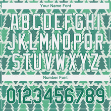 Load image into Gallery viewer, Custom Kelly Green Kelly Green-White Christmas 3D Performance T-Shirt