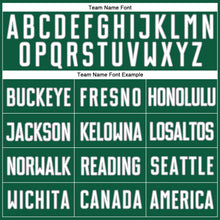 Load image into Gallery viewer, Custom Kelly Green White-Gray Authentic Baseball Jersey
