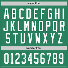 Load image into Gallery viewer, Custom Kelly Green White Hockey Jersey