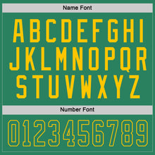 Load image into Gallery viewer, Custom Kelly Green Kelly Green-Gold Hockey Jersey