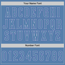 Load image into Gallery viewer, Custom Light Blue Light Blue-Royal Authentic Baseball Jersey