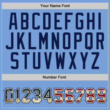 Load image into Gallery viewer, Custom Stitched Light Blue Vintage USA Flag-Cream Sports Pullover Sweatshirt Hoodie