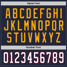 Load image into Gallery viewer, Custom Navy White-Maroon Hockey Jersey