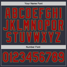 Load image into Gallery viewer, Custom Stitched Navy Red-Old Gold Sports Pullover Sweatshirt Hoodie