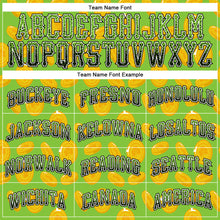 Load image into Gallery viewer, Custom Neon Green Black-White 3D Pattern Design Authentic St. Patrick's Day Drift Fashion Baseball Jersey