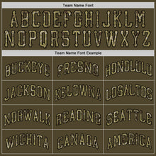 Load image into Gallery viewer, Custom Stitched Olive Camo-Black Sports Pullover Sweatshirt Salute To Service Hoodie