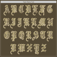 Load image into Gallery viewer, Custom Olive Camo-City Cream Authentic American Flag Fashion Salute To Service Baseball Jersey