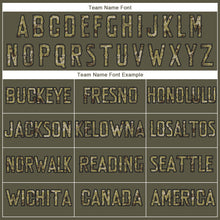 Load image into Gallery viewer, Custom Olive Camo-Black Performance Salute To Service T-Shirt