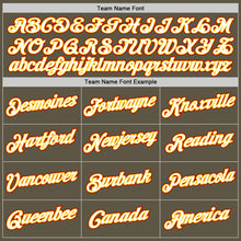 Load image into Gallery viewer, Custom Stitched Olive White-Gold Sports Pullover Sweatshirt Salute To Service Hoodie