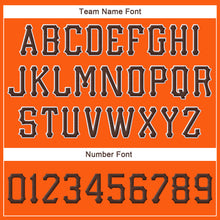 Load image into Gallery viewer, Custom Orange Brown-White Stitched Adjustable Snapback Hat