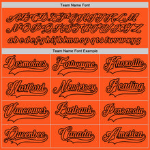 Load image into Gallery viewer, Custom Orange Orange-Black Hockey Jersey