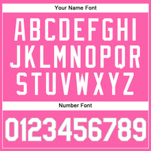 Load image into Gallery viewer, Custom Pink White Pinstripe White-Gray Authentic Basketball Jersey