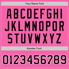 Load image into Gallery viewer, Custom Pink Black-White Authentic Baseball Jersey