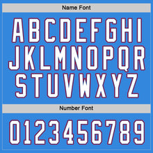 Load image into Gallery viewer, Custom Powder Blue White-Royal Hockey Jersey