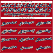 Load image into Gallery viewer, Custom Red Navy-Old Gold Performance T-Shirt