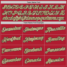 Load image into Gallery viewer, Custom Stitched Red Camo-Cream Sports Pullover Sweatshirt Hoodie