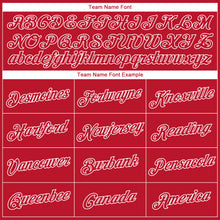Load image into Gallery viewer, Custom Stitched Red Red-White Christmas 3D Sports Pullover Sweatshirt Hoodie