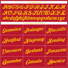 Load image into Gallery viewer, Custom Red Gold Christmas 3D Performance T-Shirt