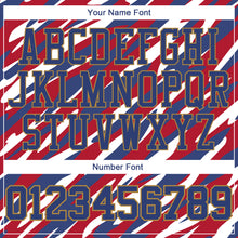 Load image into Gallery viewer, Custom Stitched Red Royal-Old Gold 3D Pattern Design Sports Pullover Sweatshirt Hoodie