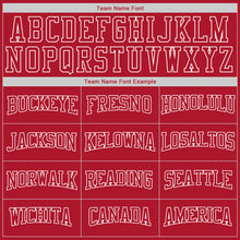 Load image into Gallery viewer, Custom Stitched Red Red-White Sports Pullover Sweatshirt Hoodie