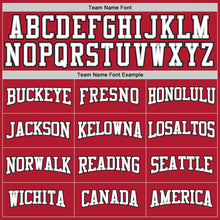 Load image into Gallery viewer, Custom Stitched Red White-Gray Sports Pullover Sweatshirt Hoodie