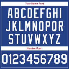 Load image into Gallery viewer, Custom Stitched Royal White-Red Sports Pullover Sweatshirt Hoodie