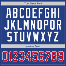 Load image into Gallery viewer, Custom Stitched Royal Red-White Sports Pullover Sweatshirt Hoodie