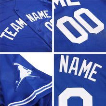 Load image into Gallery viewer, Custom Royal White-Red Authentic Baseball Jersey