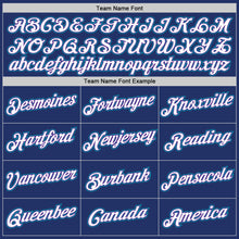 Load image into Gallery viewer, Custom Stitched Royal White-Teal Sports Pullover Sweatshirt Hoodie