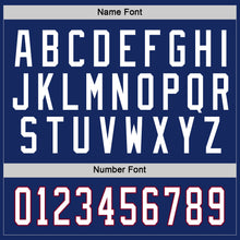 Load image into Gallery viewer, Custom Royal White-Maroon Hockey Jersey