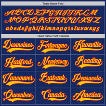 Load image into Gallery viewer, Custom Royal Gold-Red Hockey Jersey