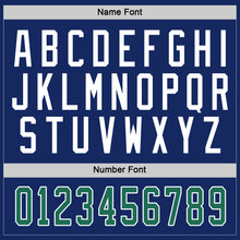 Load image into Gallery viewer, Custom Royal Kelly Green-White Hockey Jersey