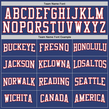 Load image into Gallery viewer, Custom Stitched Royal White-Red Sports Pullover Sweatshirt Hoodie